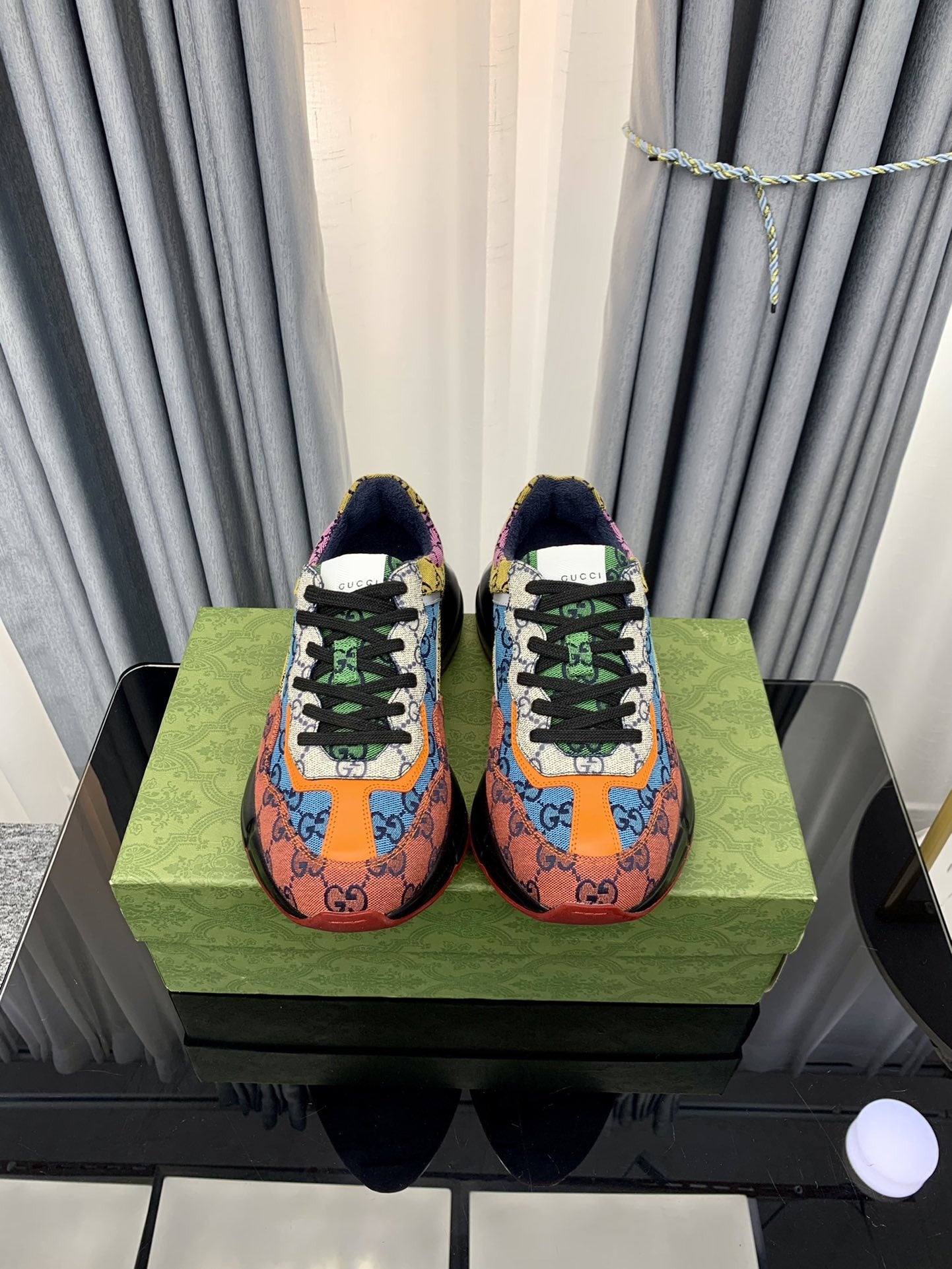 Gucci Lambskin Leather Sneakers