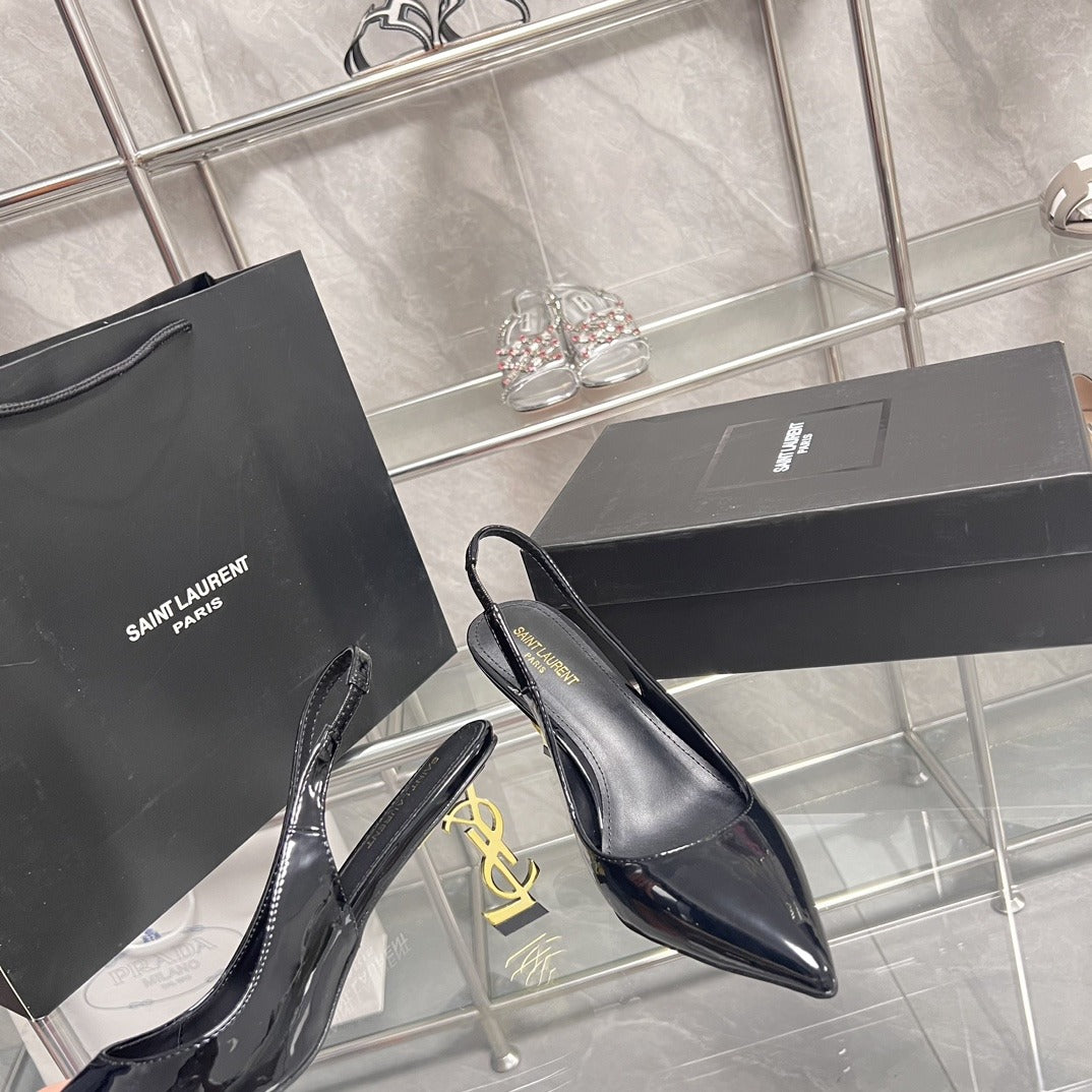 Saint Laurent Leather Heels