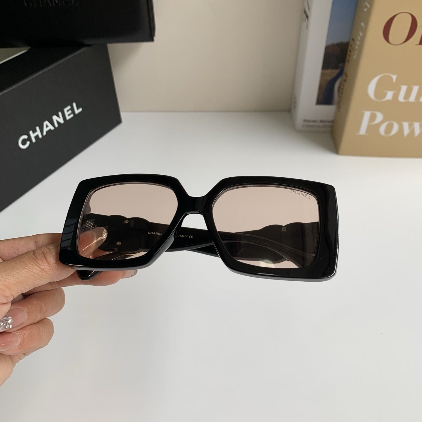 Chanel Logo Sunglasses
