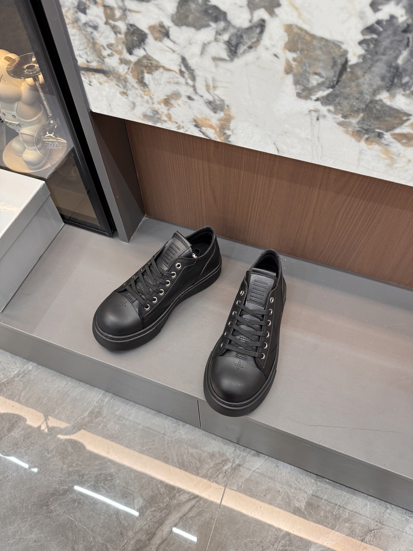 Unbranded Lambskin Leather Printed Shoes