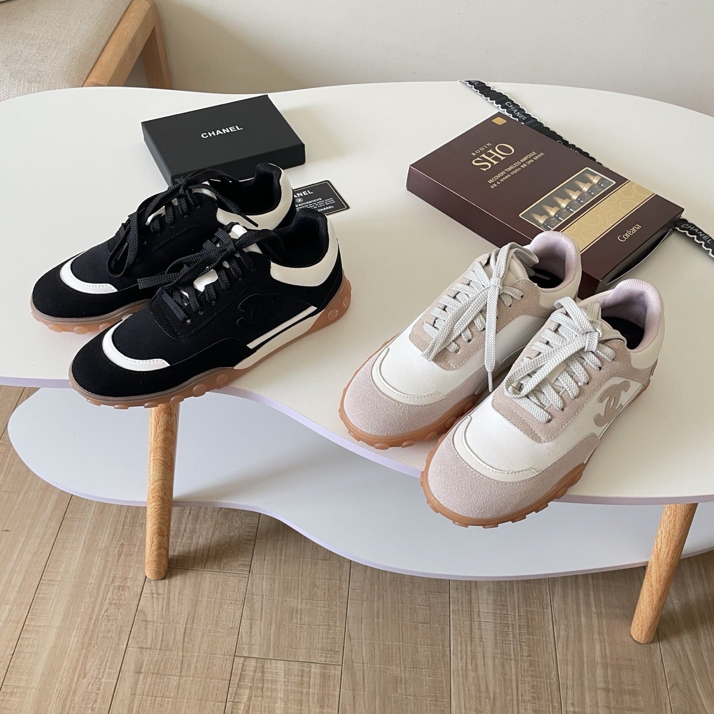 Chanel Leather Sneakers
