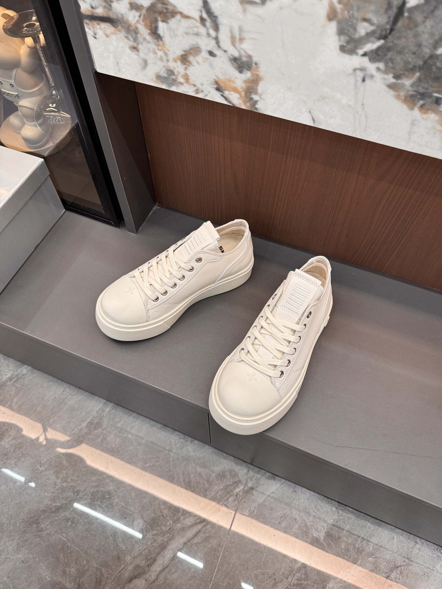 Unbranded Lambskin Leather Printed Shoes