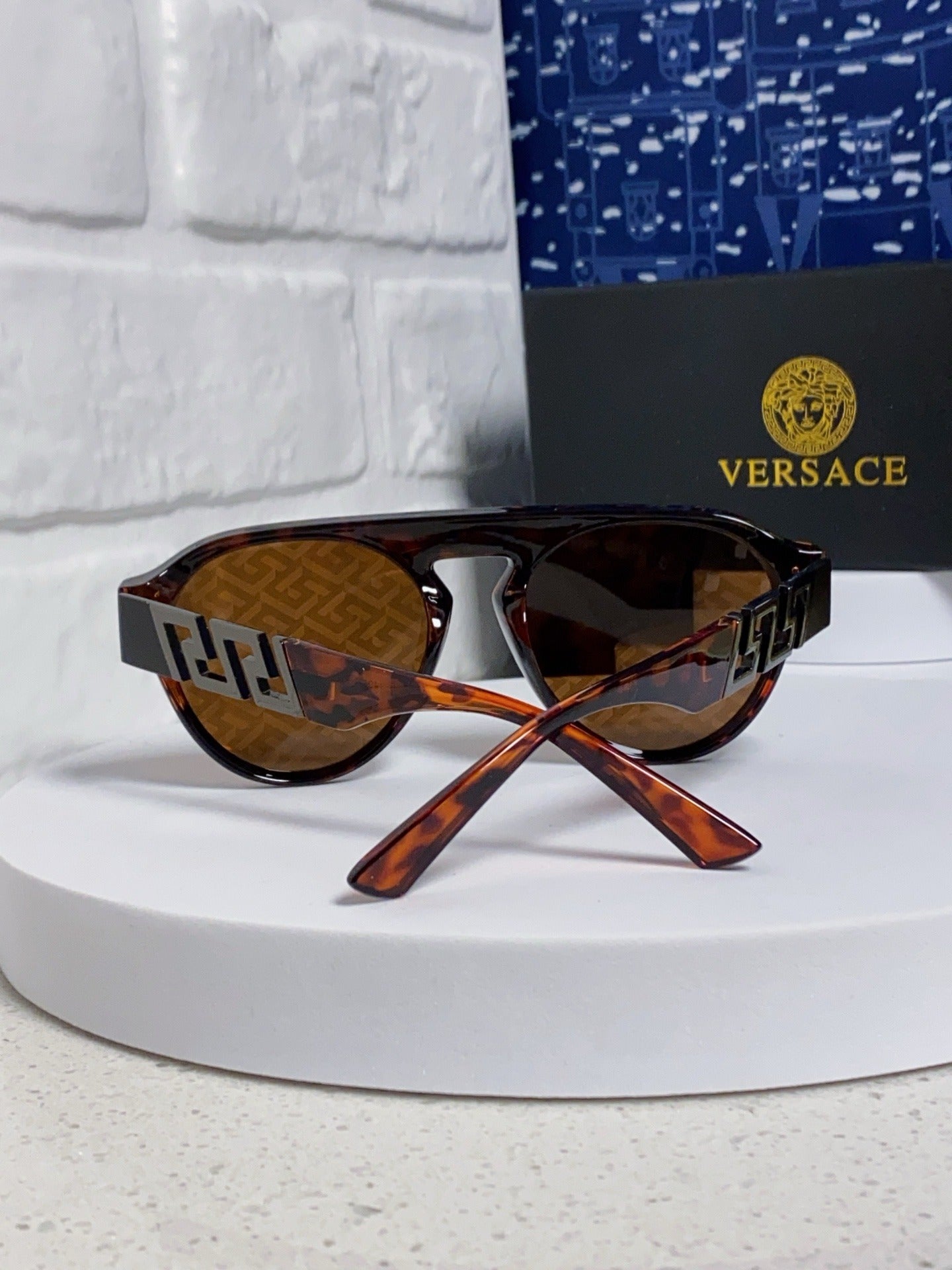 Versace Logo Sunglasses