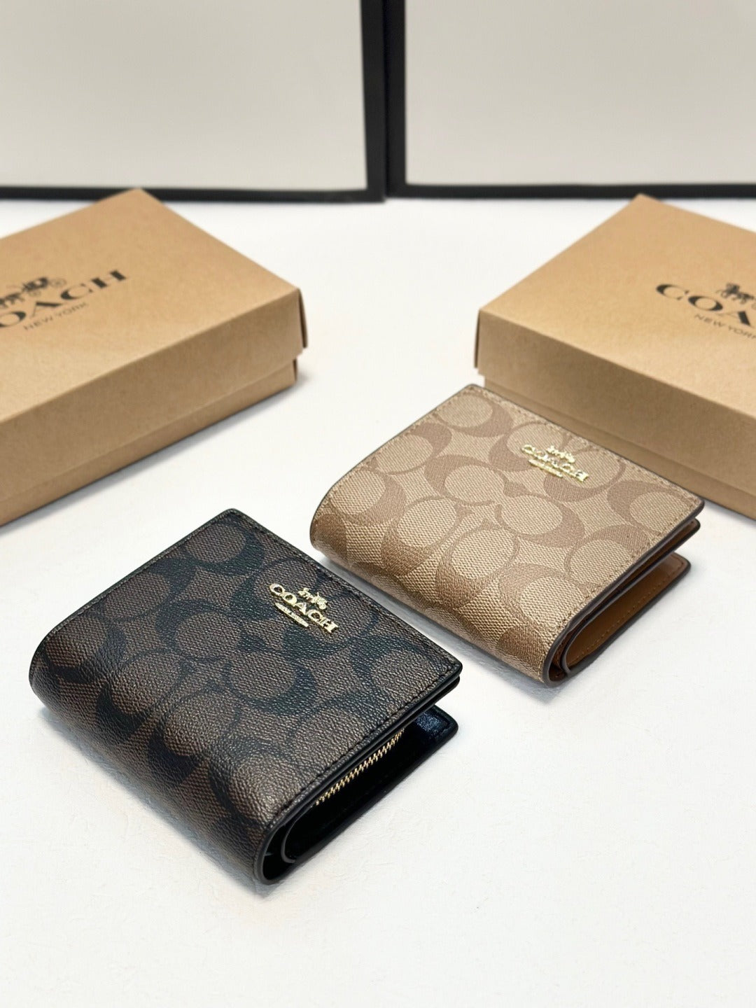 Coach Black Leather Wallet