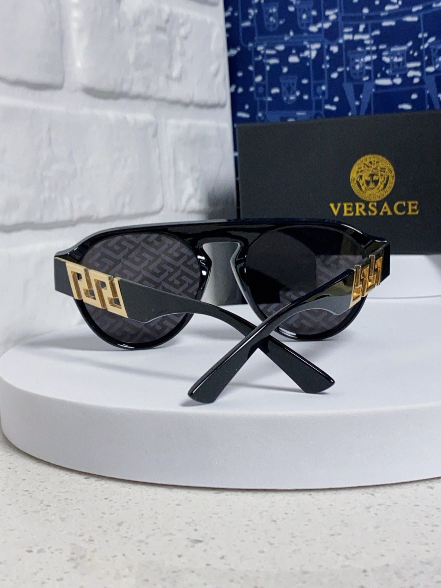 Versace Logo Sunglasses
