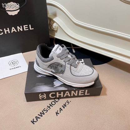 Chanel Leather Logo Shoes