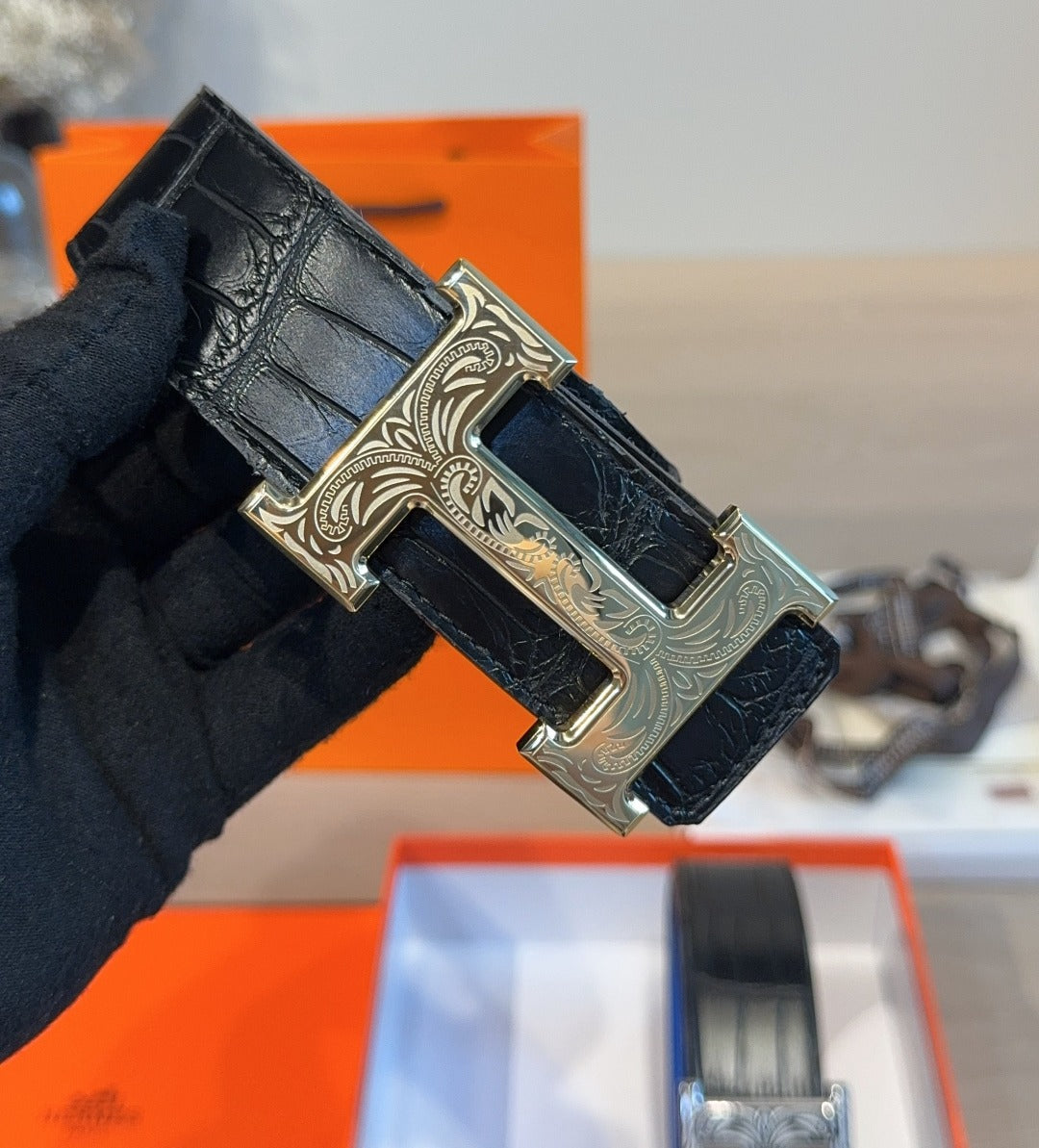 Hermes Leather Belt