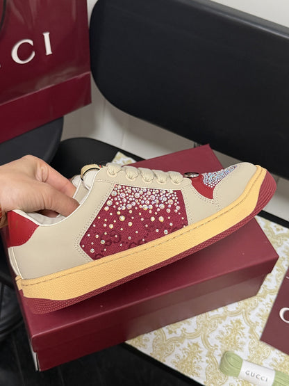 Gucci Crystal Sneakers