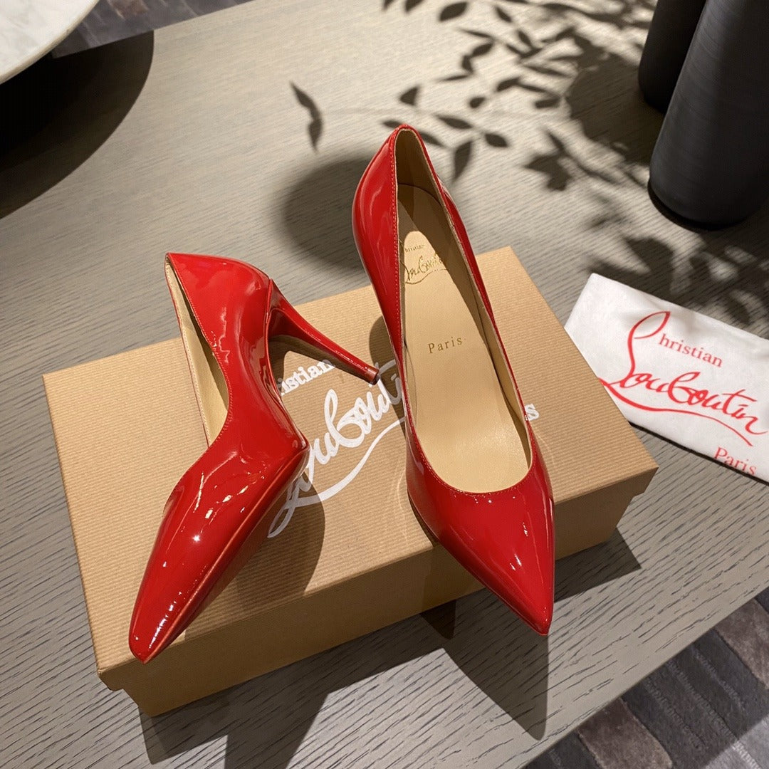 Christian Louboutin Lambskin Leather Heels