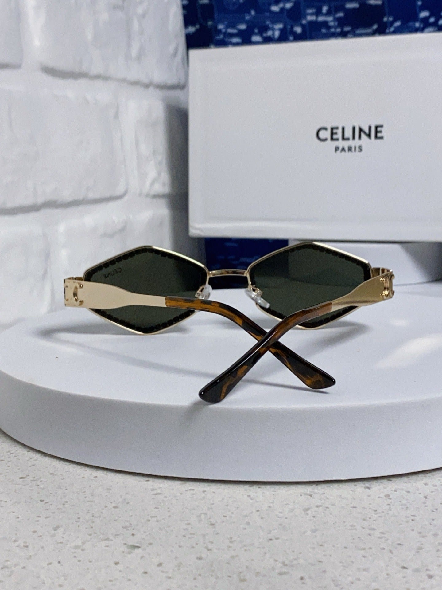 Celine Vintage-Finish Sunglasses