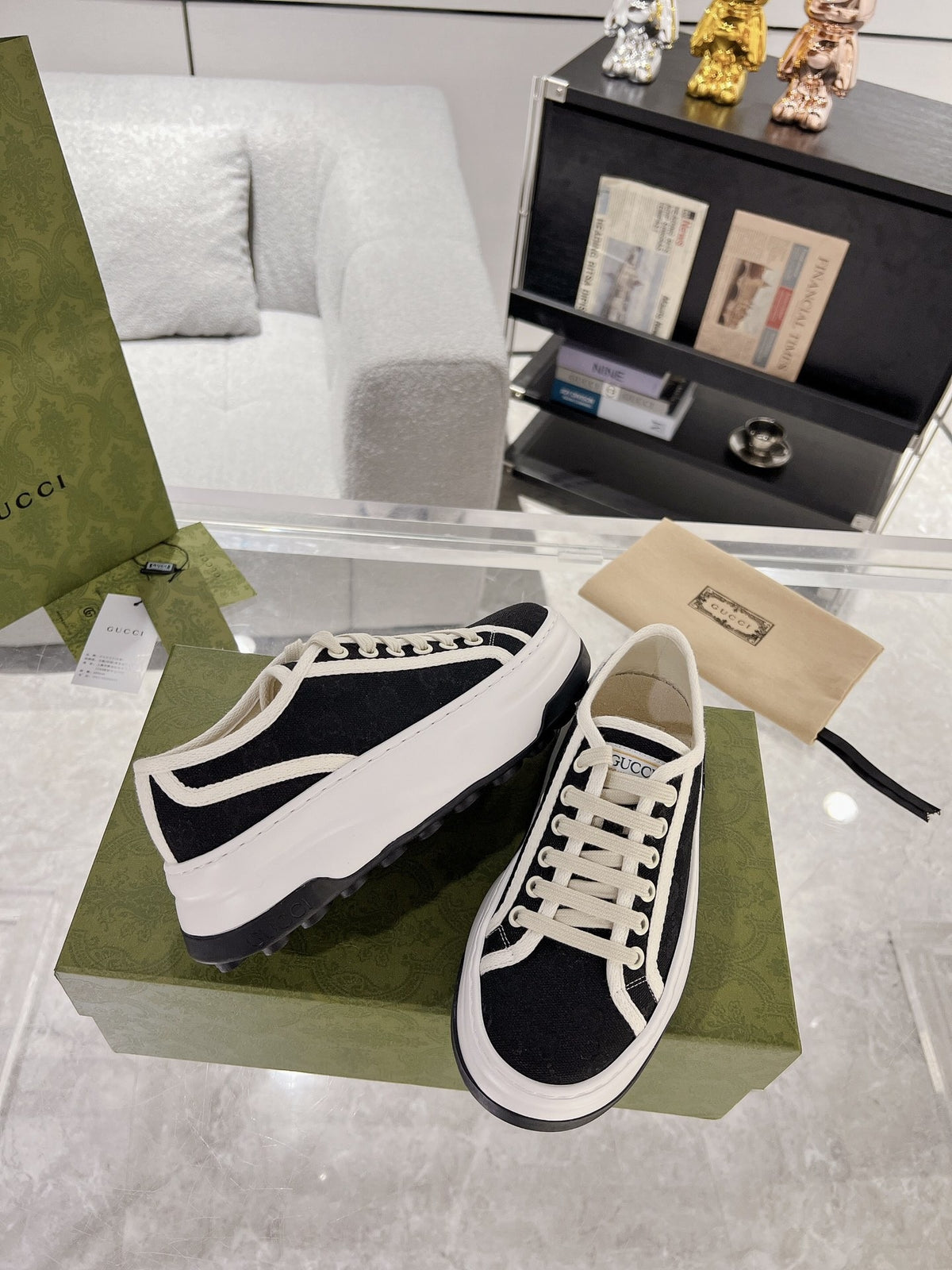 Gucci Canvas Canvas Shoes