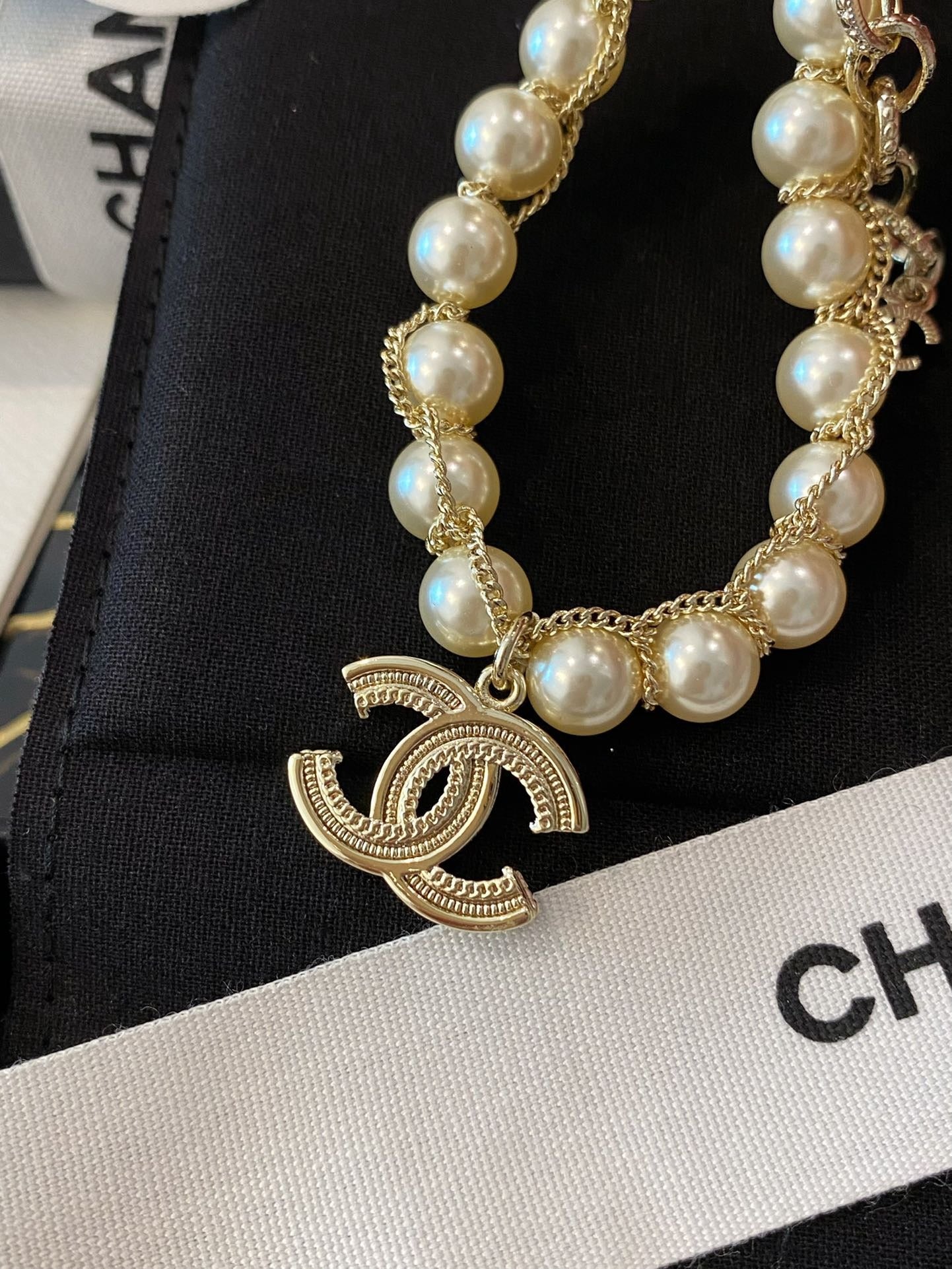 Chanel Pearl Bracelet
