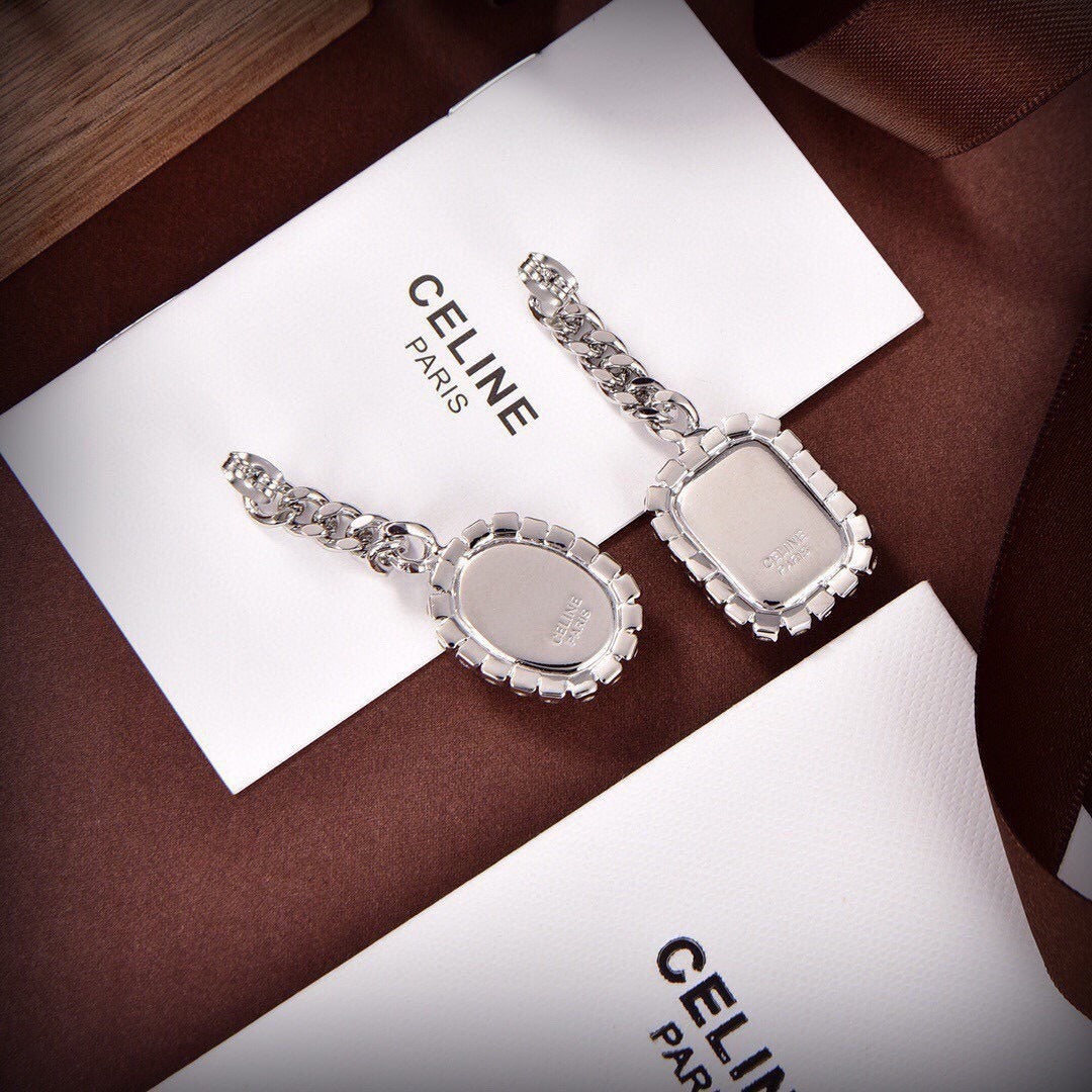 Celine Brass Earrings