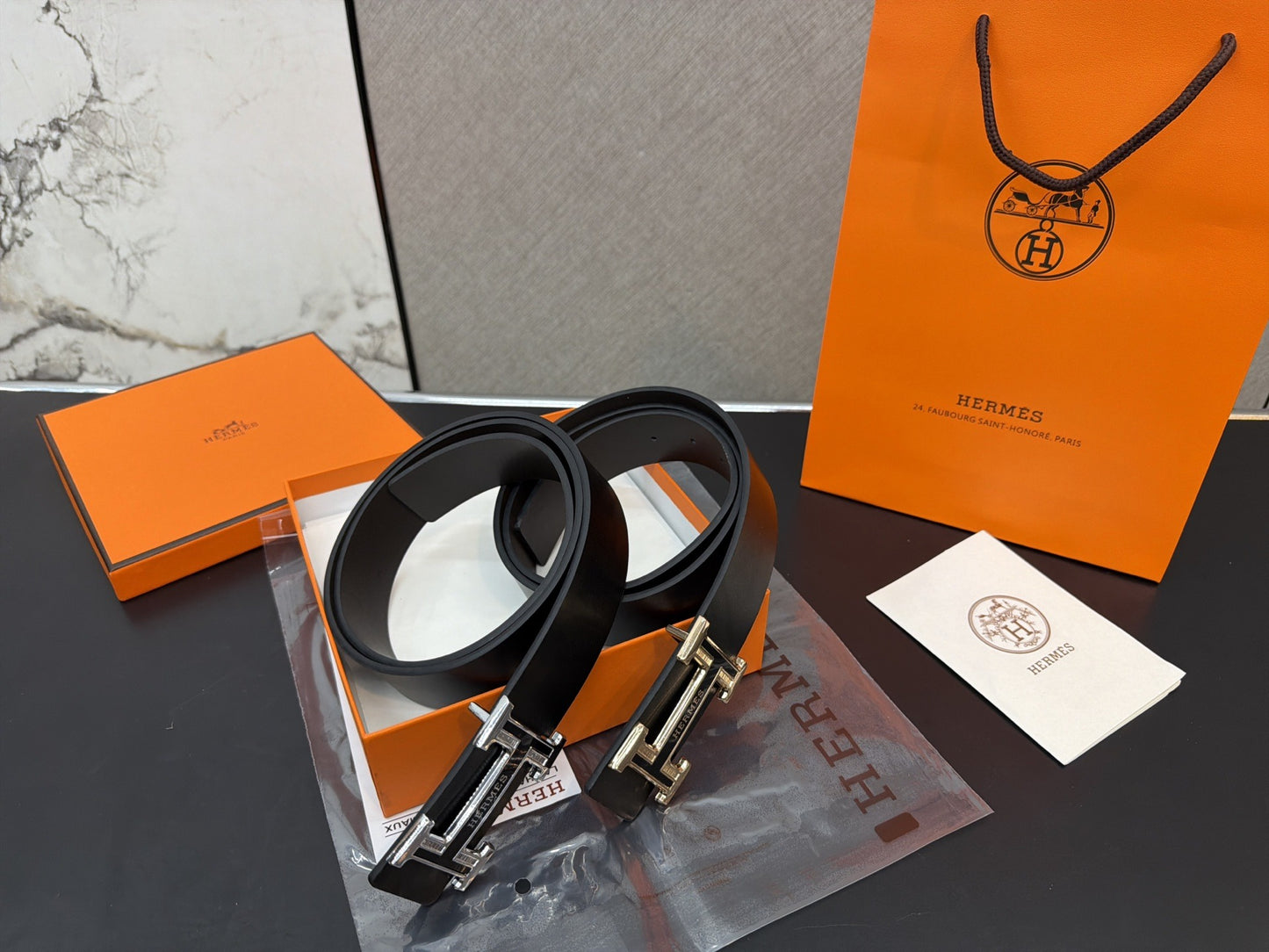 Hermes Leather Belt