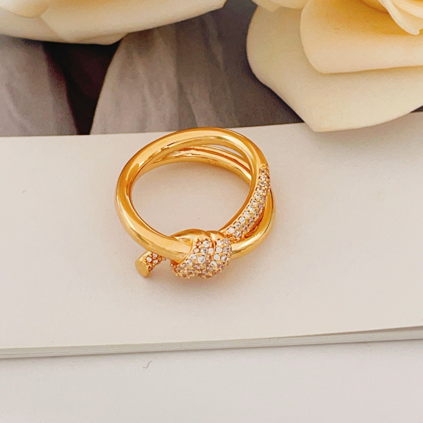 Tiffany & Co. Brass Knot Ring