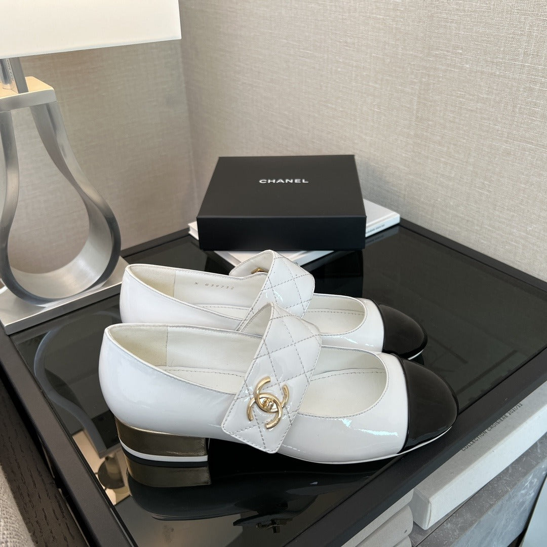 Chanel Lambskin Leather Shoes