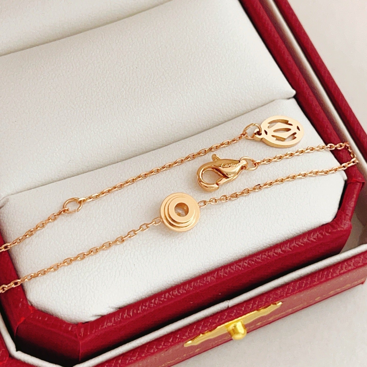 Cartier Brass Solitaire Bracelet