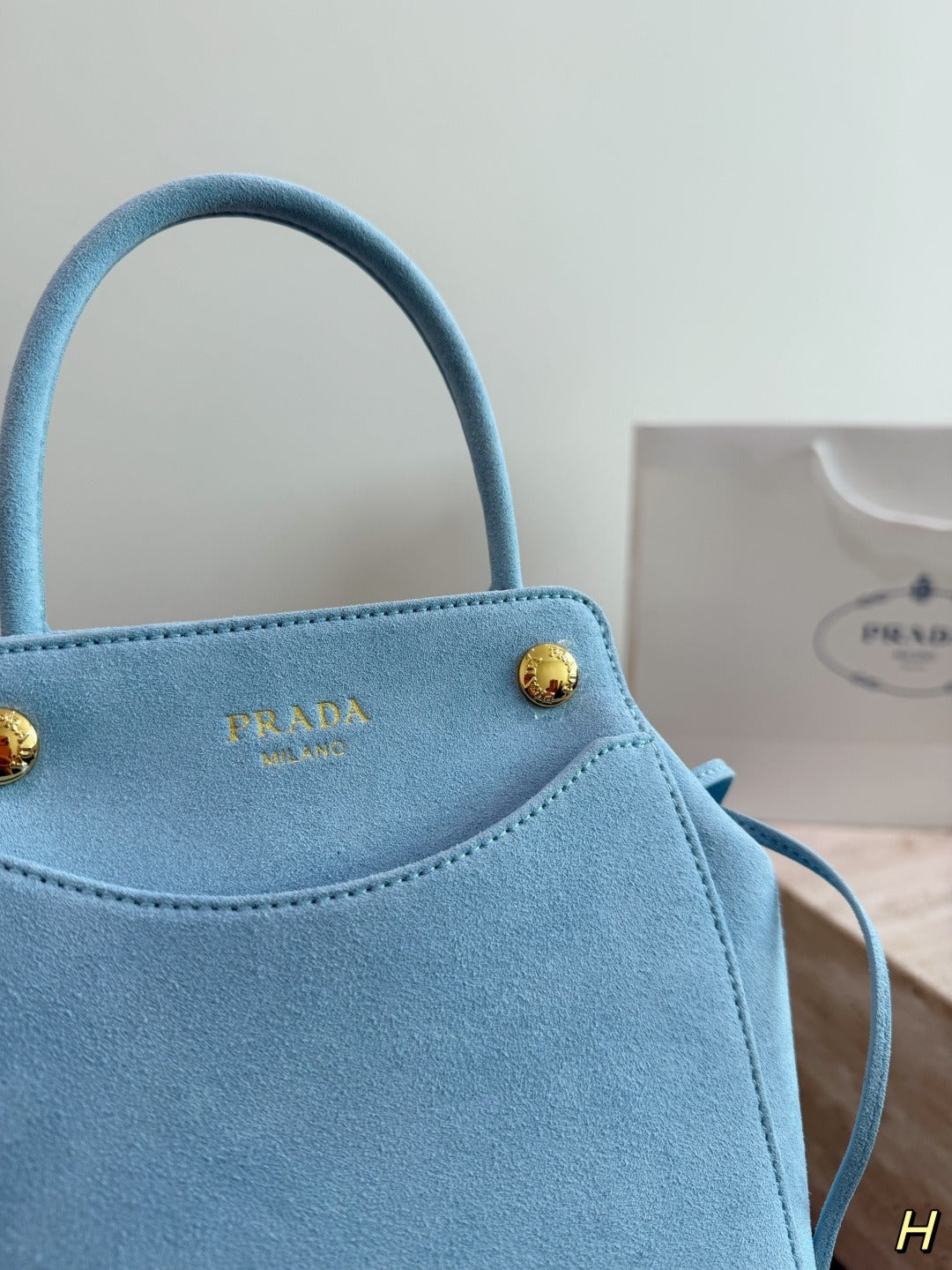 Prada Suede Handbag