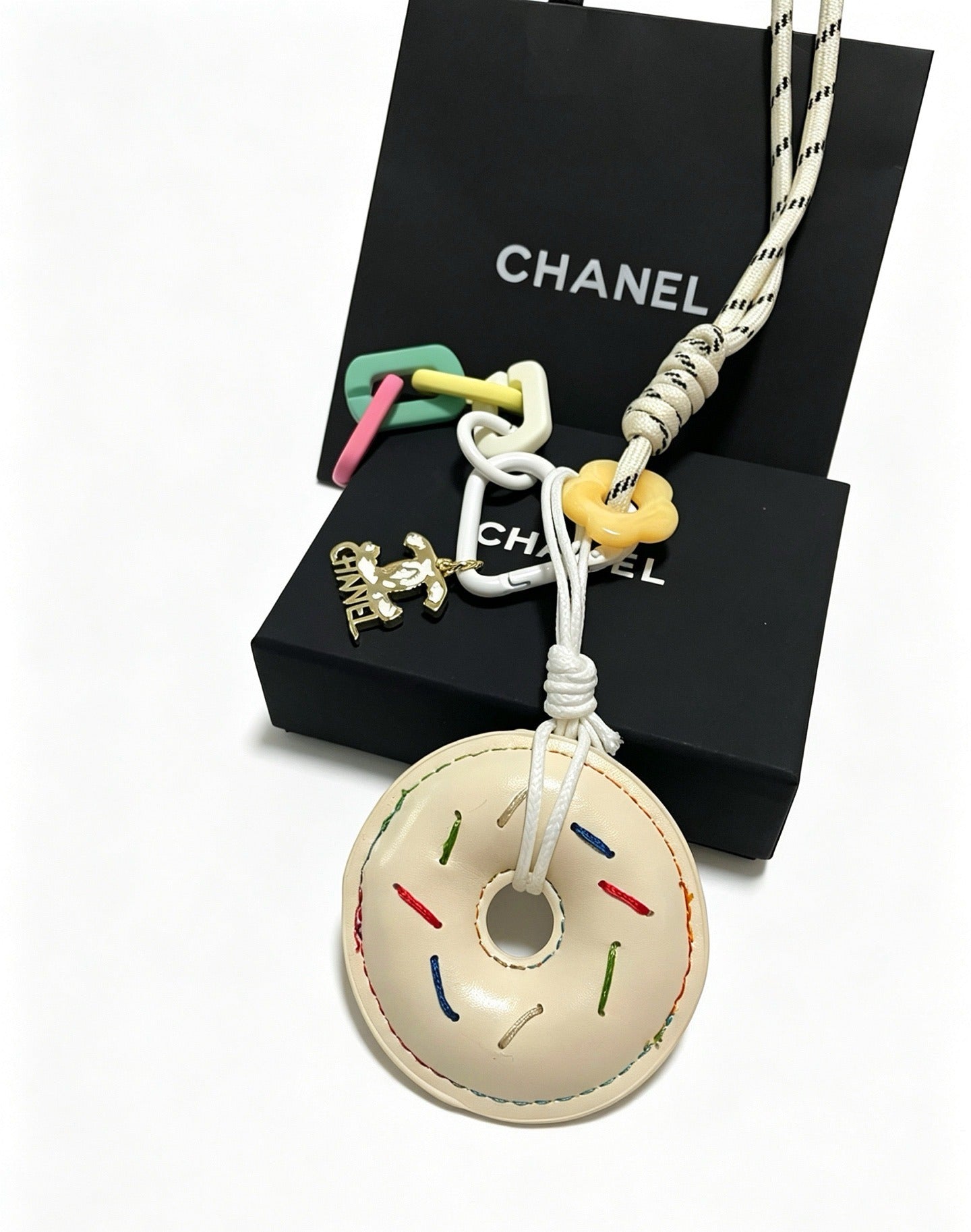 Chanel Vintage-Finish Keychain