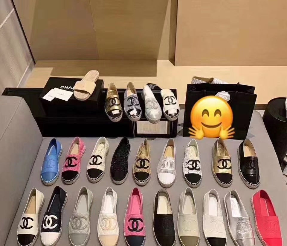 Chanel Canvas Shoes