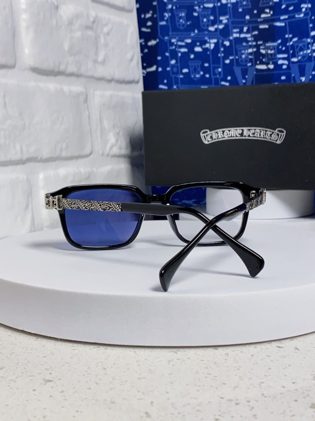 Chrome Hearts Vintage-Finish Sunglasses