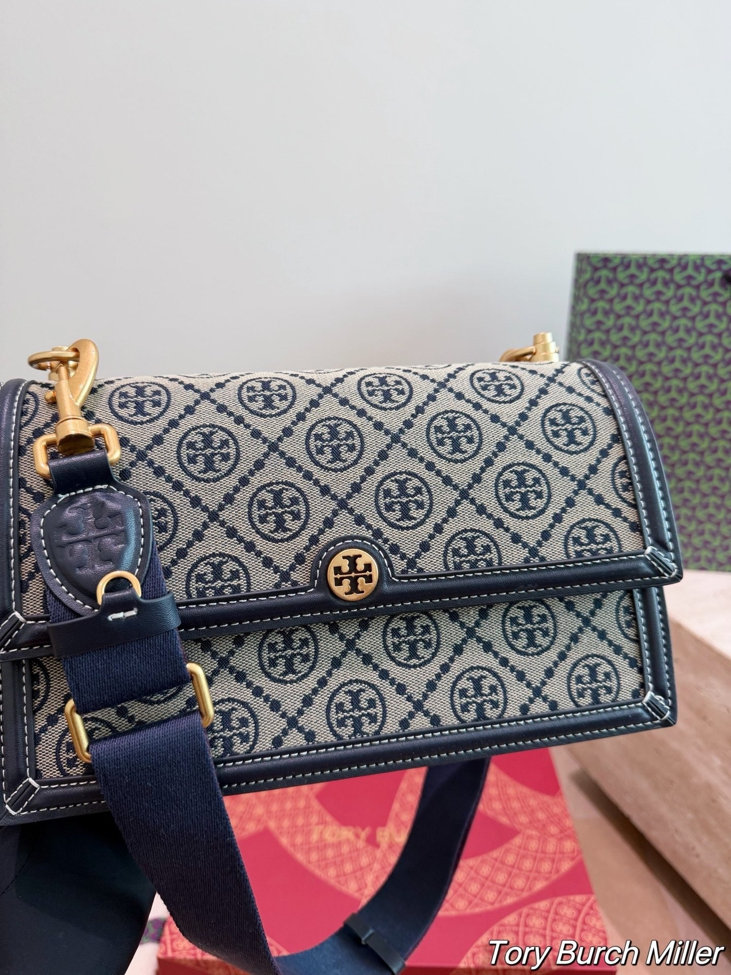 Tory Burch Monogram Handbag