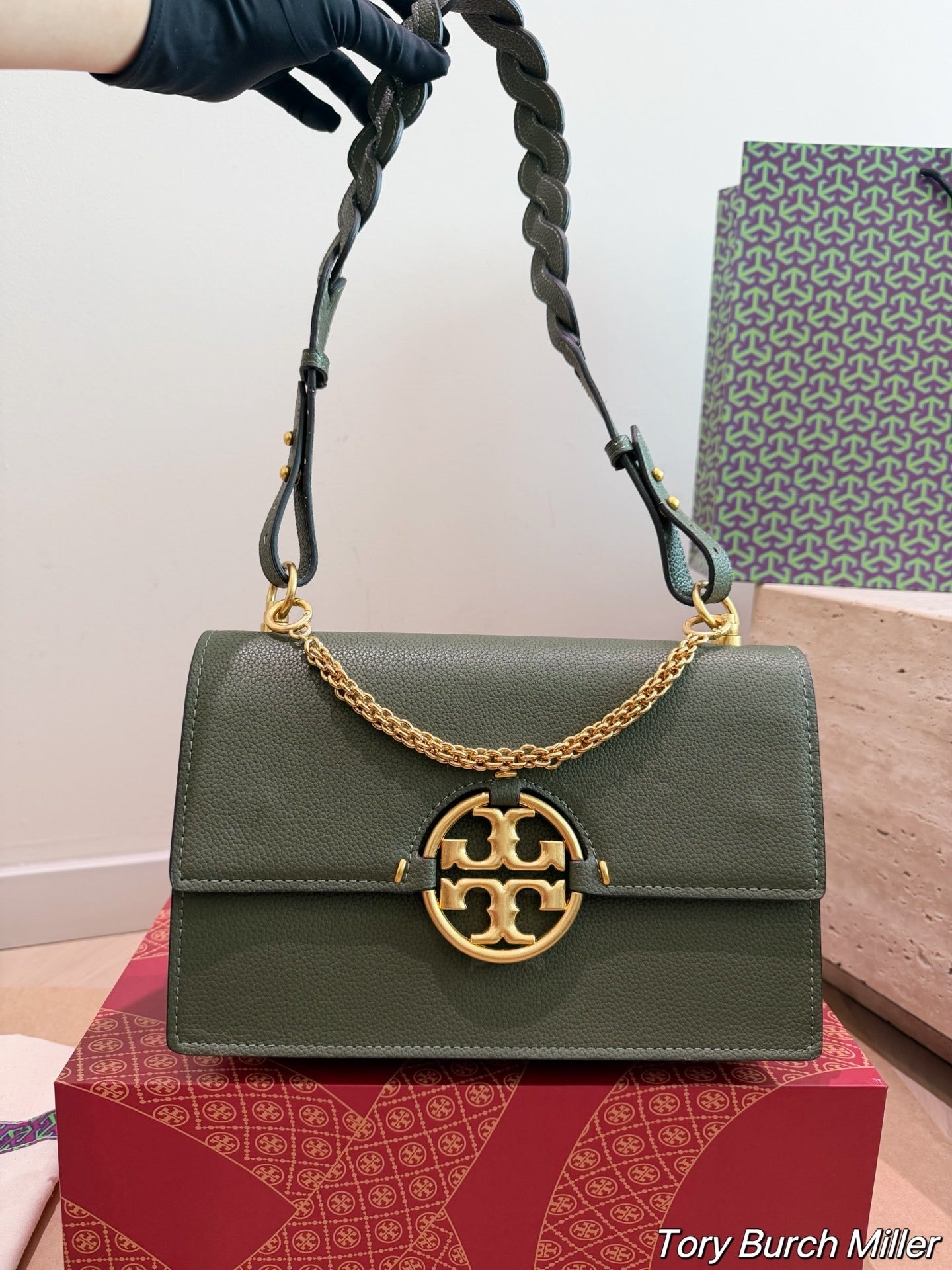 Tory Burch Monogram Handbag