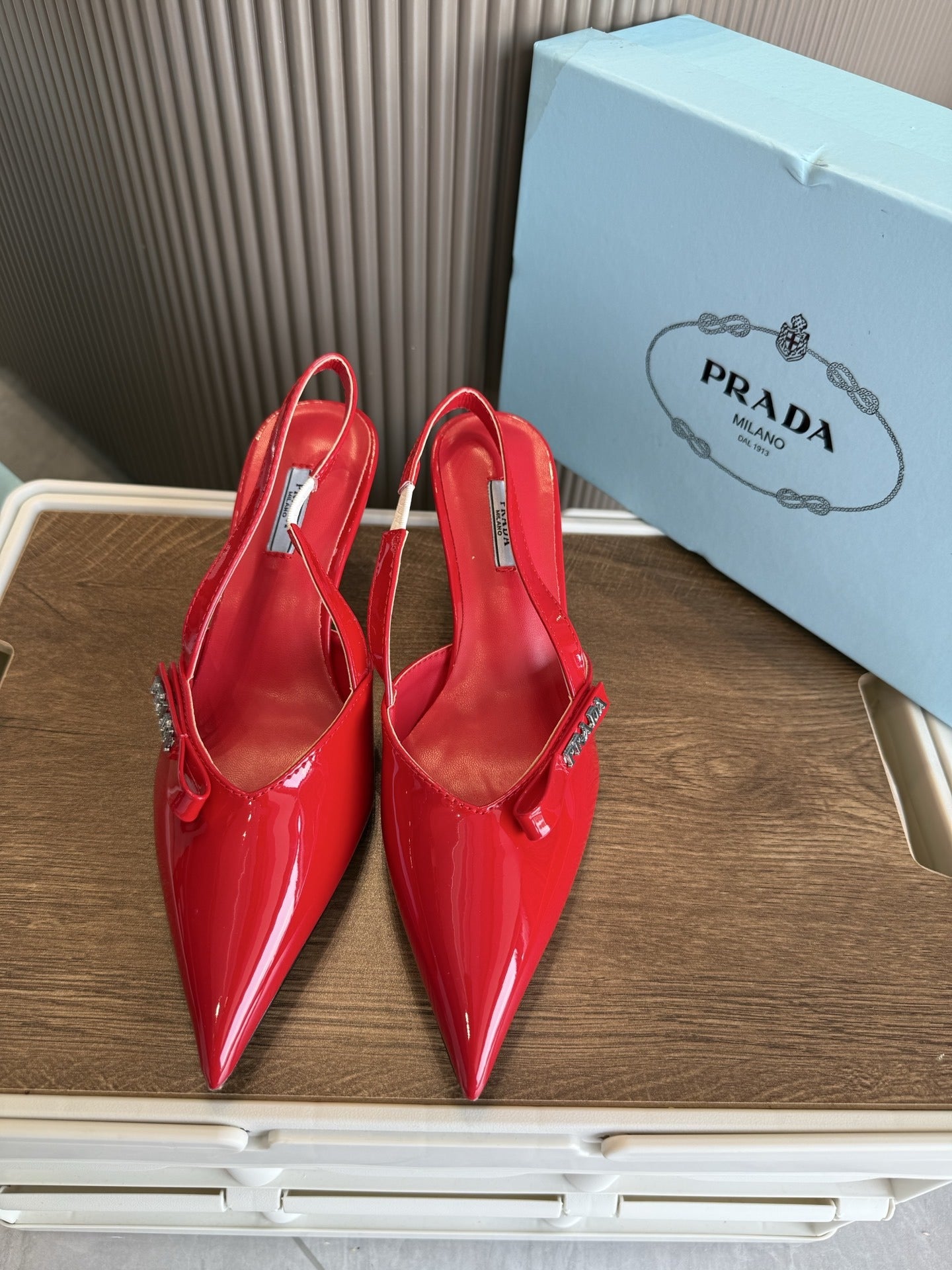 Prada Black Sandals