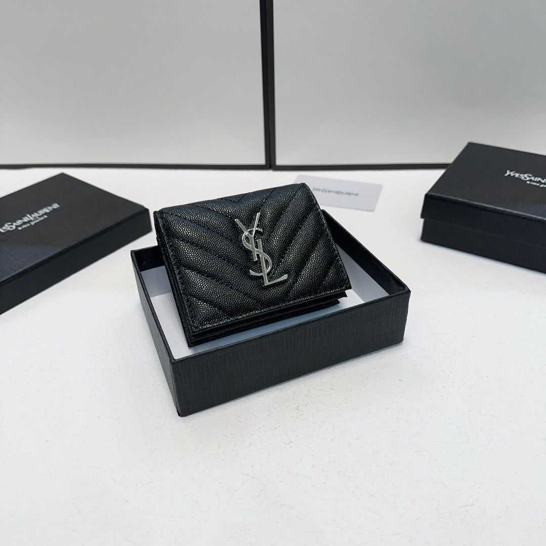 Saint Laurent Leather Wallet