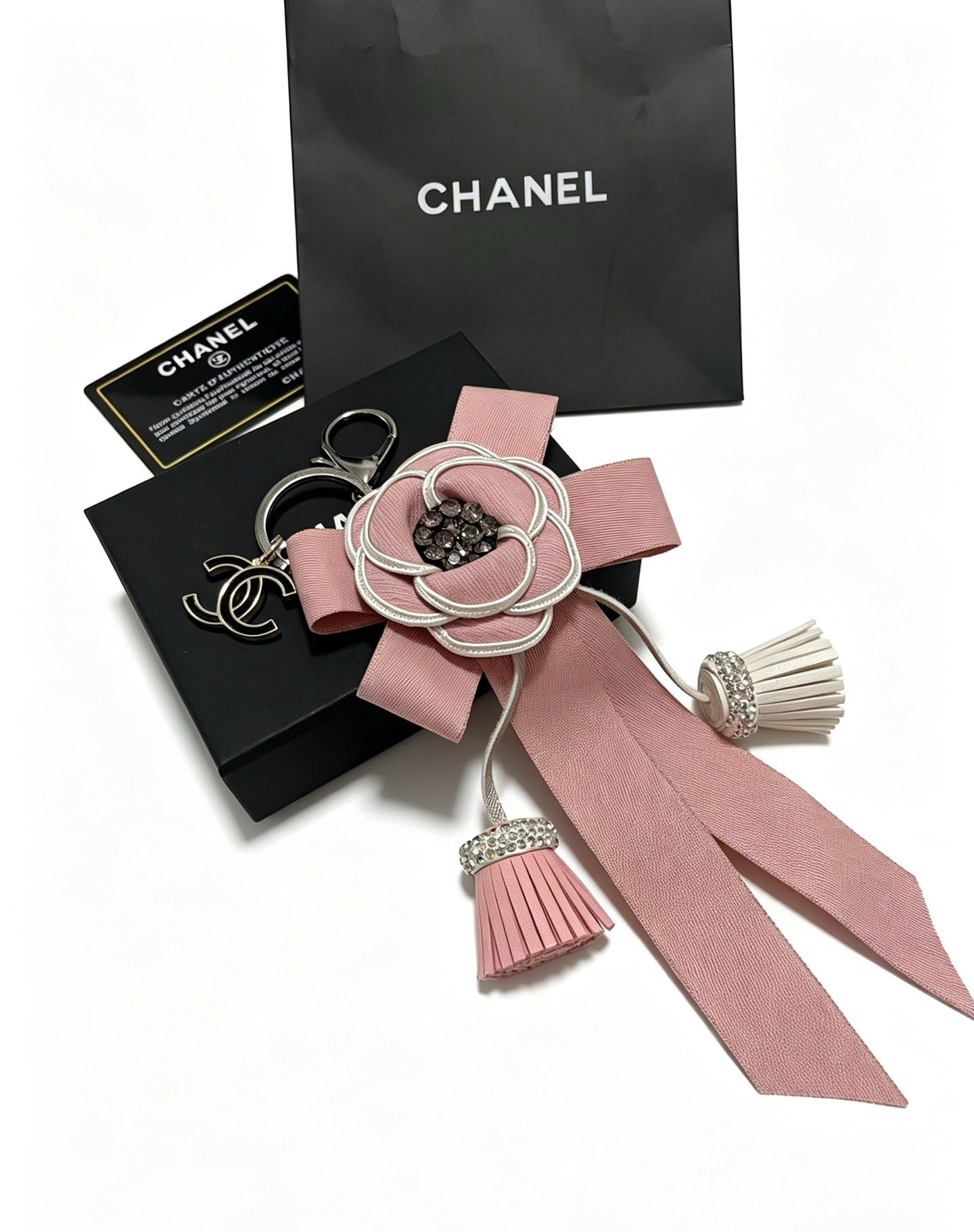 Chanel Vintage-Finish Keychain