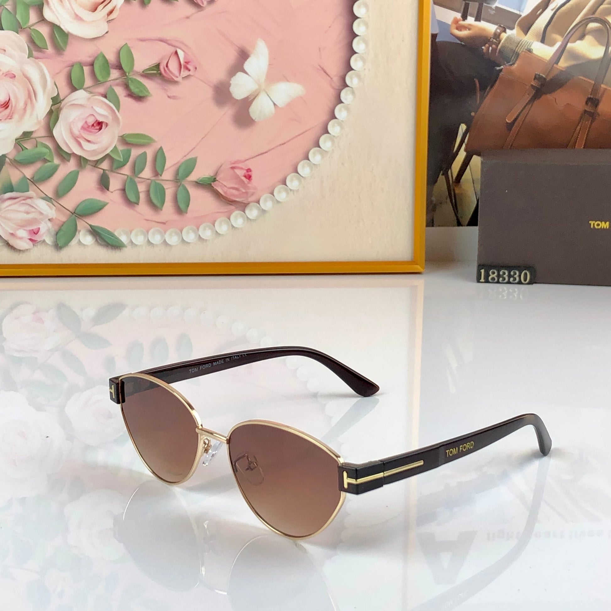 Tom Ford Vintage-Finish Sunglasses