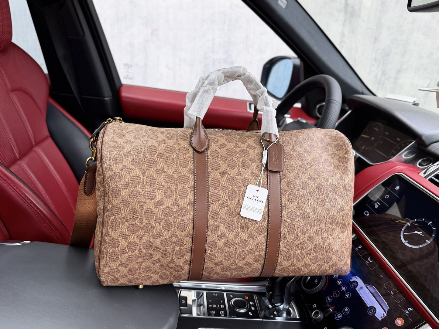Coach Logo Travel Bag