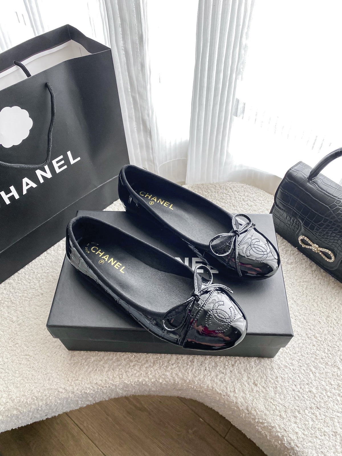 Chanel Bow Shoes