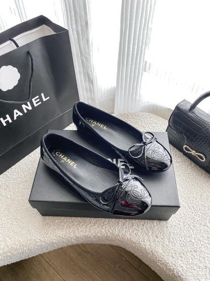 Chanel Bow Shoes
