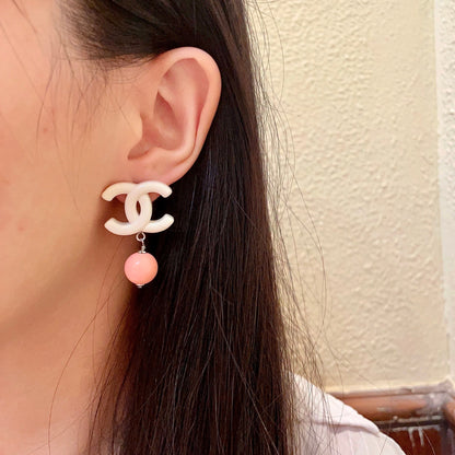 Chanel Pearl Earrings