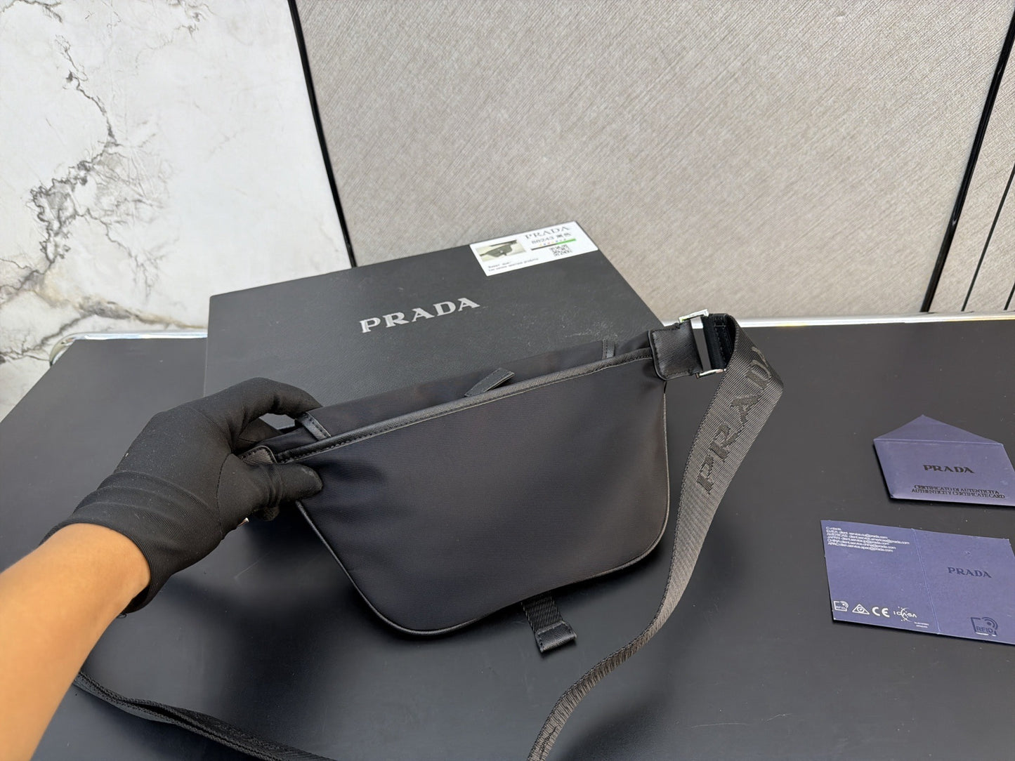 Prada Nylon Crossbody Bag