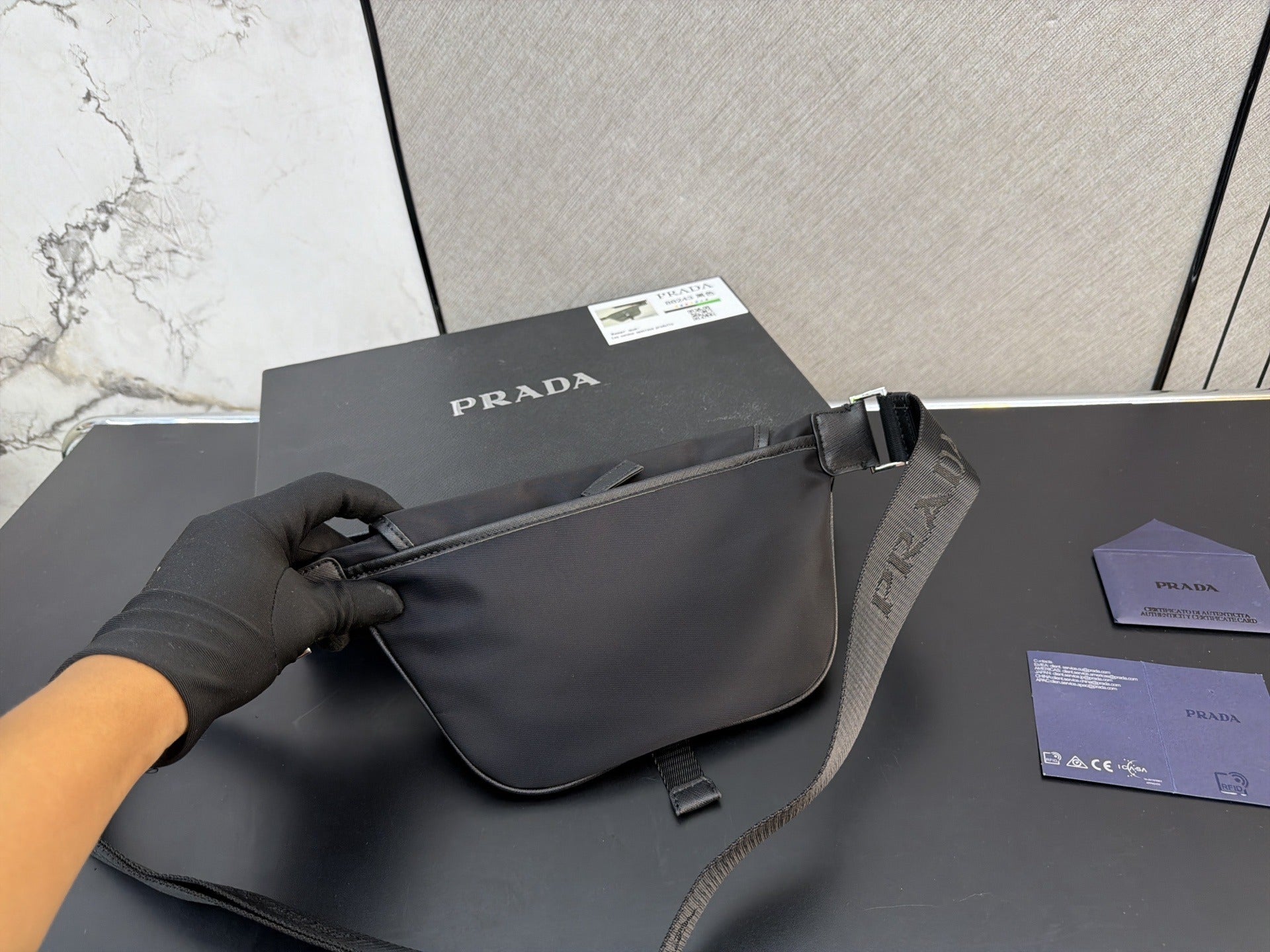 Prada Nylon Crossbody Bag
