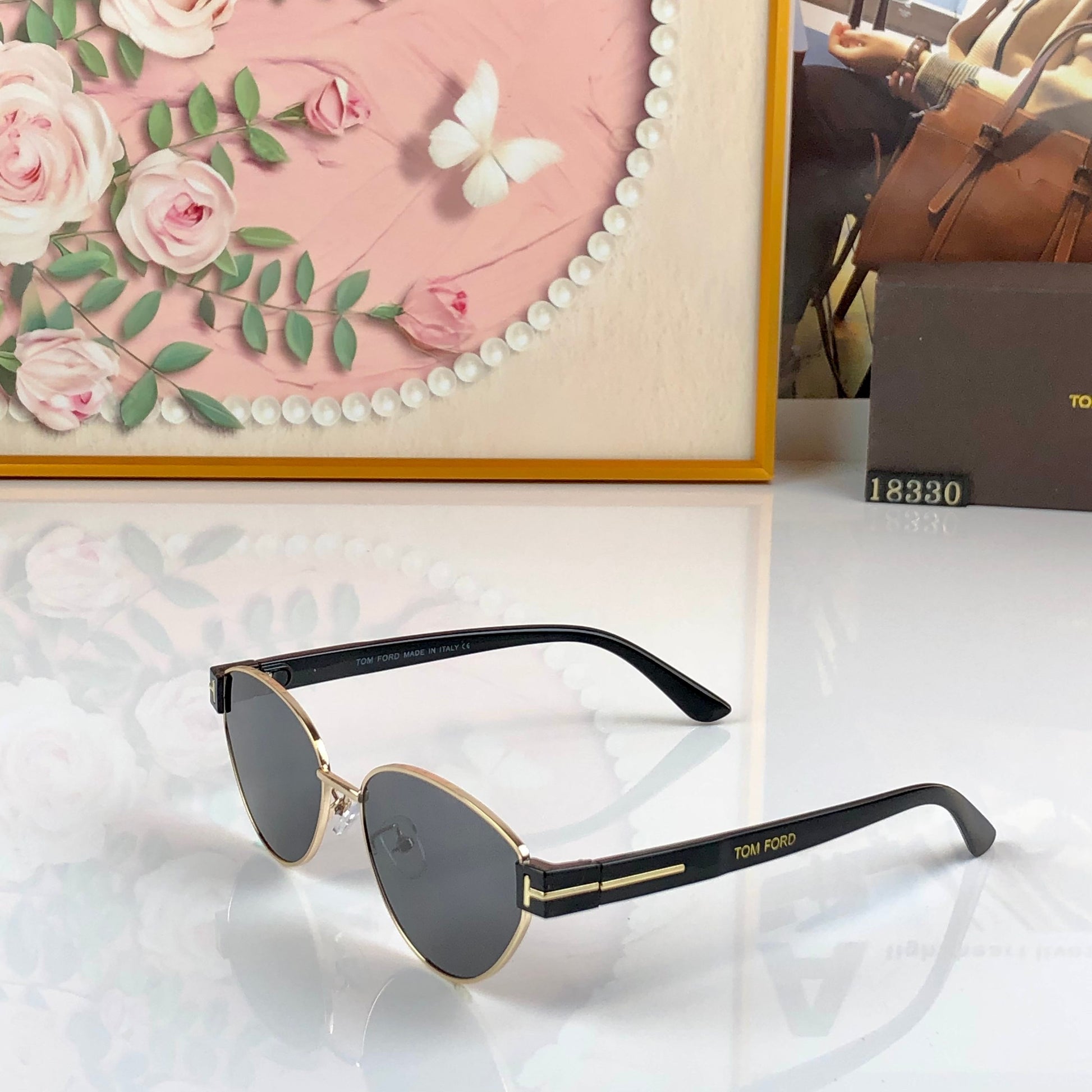 Tom Ford Vintage-Finish Sunglasses