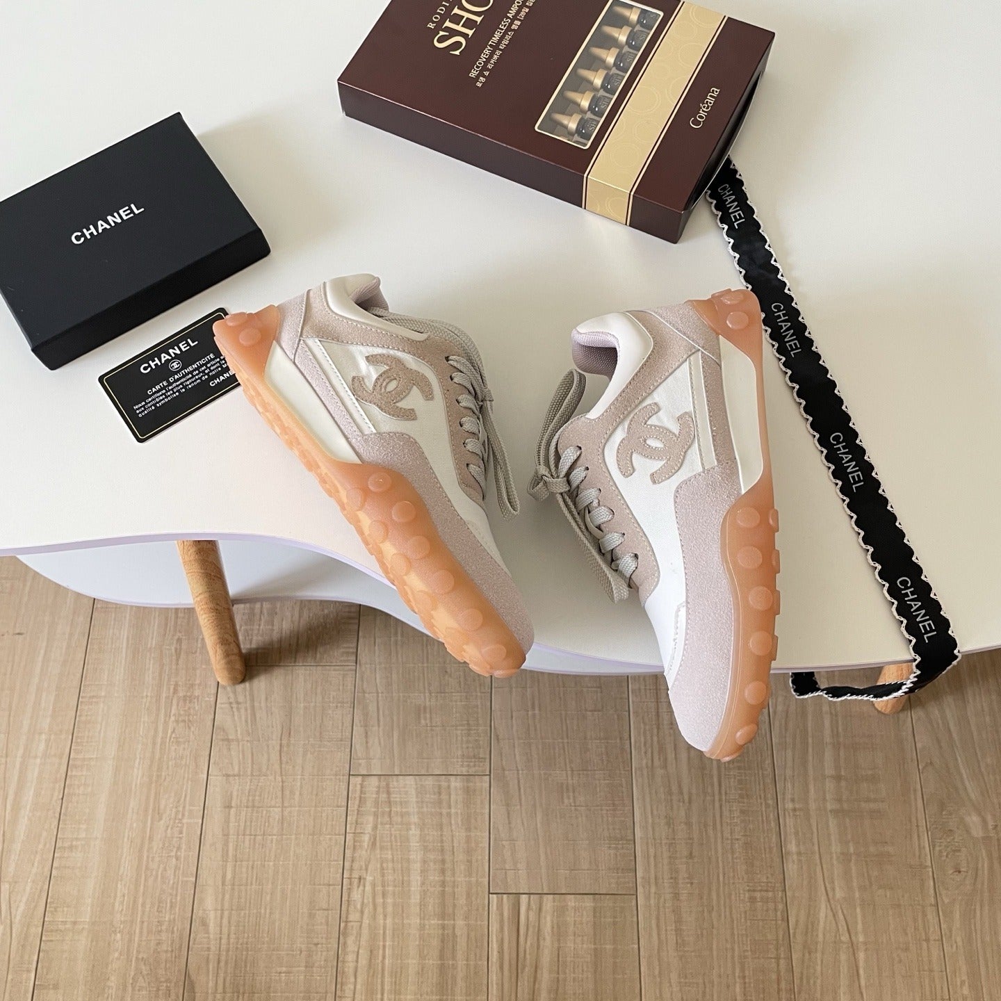 Chanel Leather Sneakers