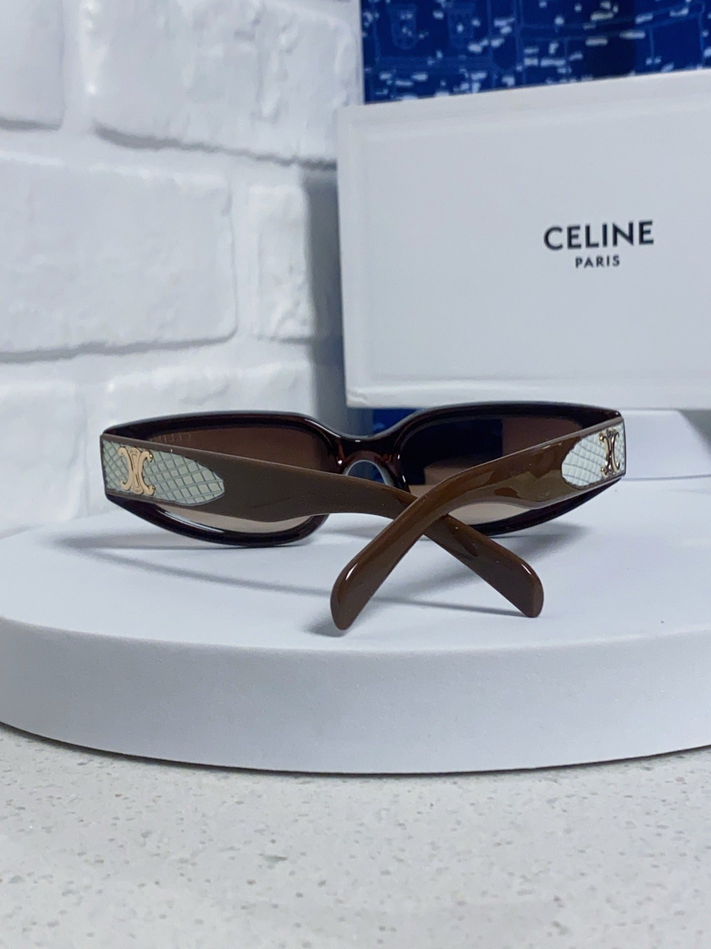 Celine Vintage-Finish Sunglasses