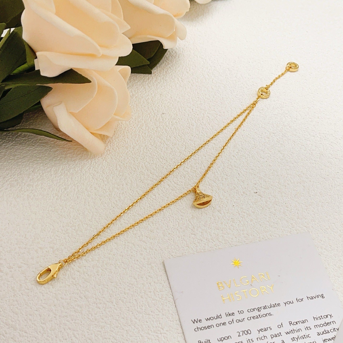 Bvlgari Gold Brass Bracelet