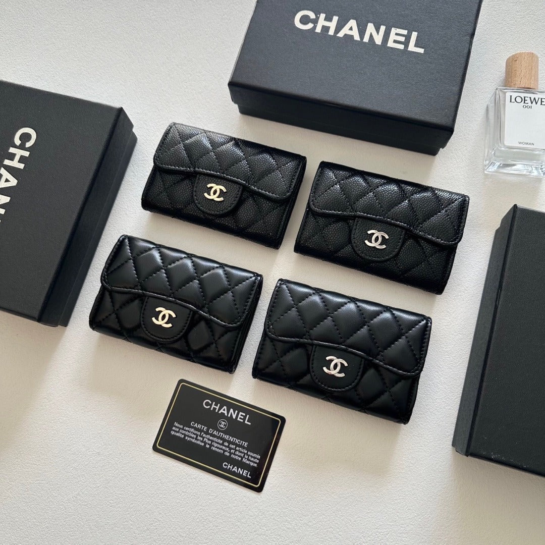 Chanel Lambskin Leather Card Holder