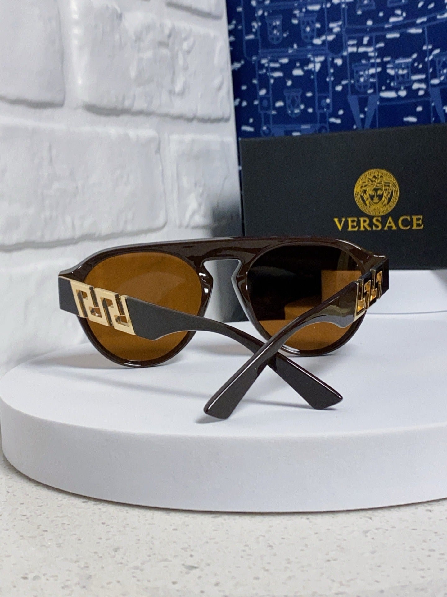 Versace Logo Sunglasses
