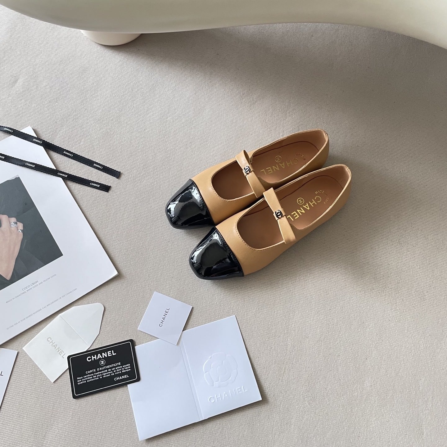 Chanel Leather Square Toe Shoes