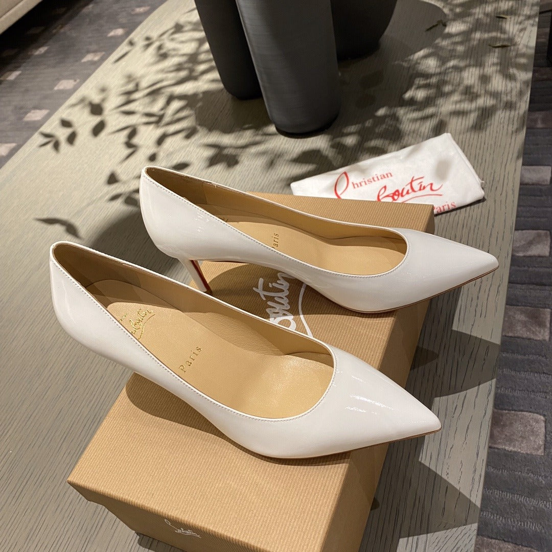 Christian Louboutin Lambskin Leather Heels