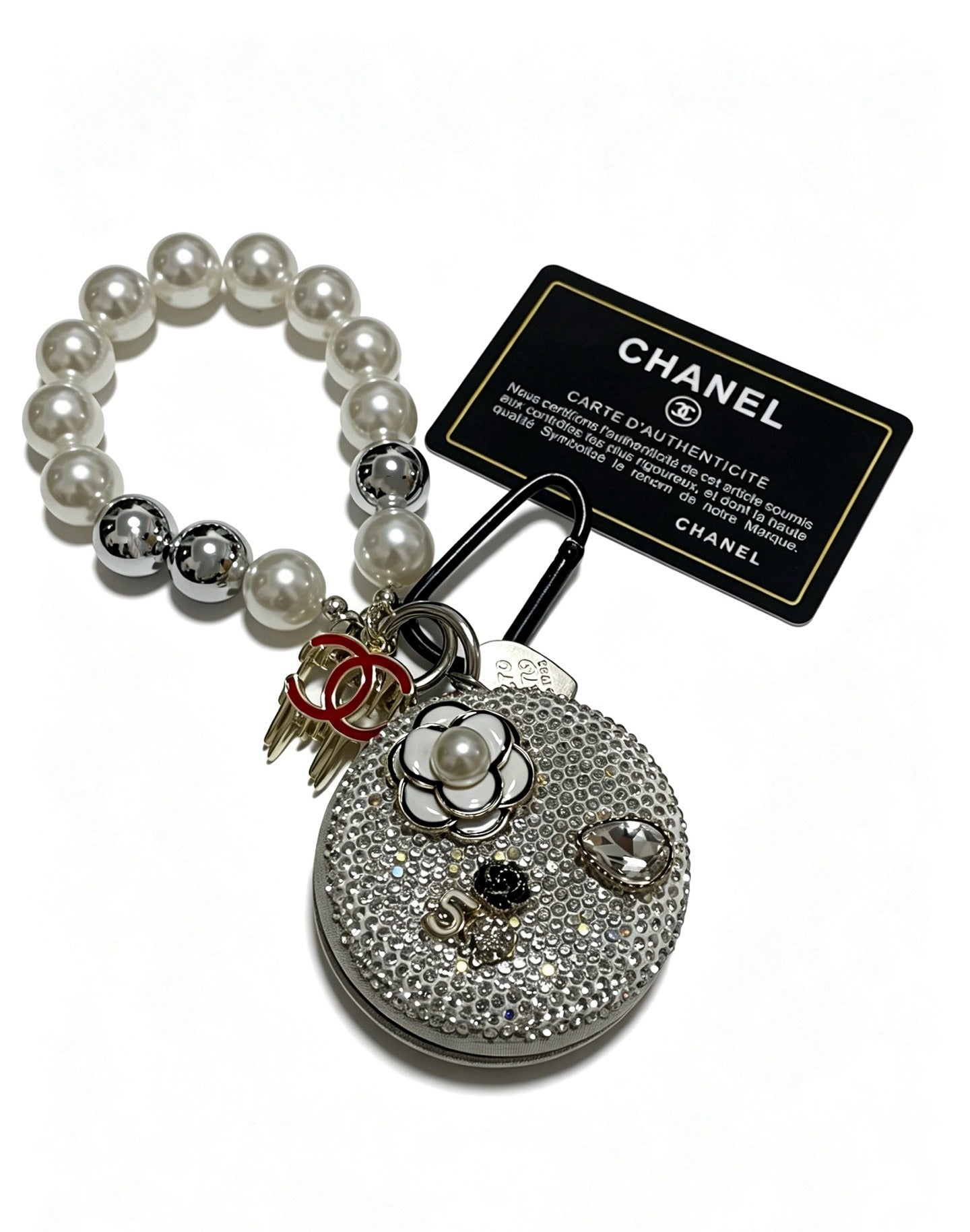 Chanel Vintage-Finish Keychain