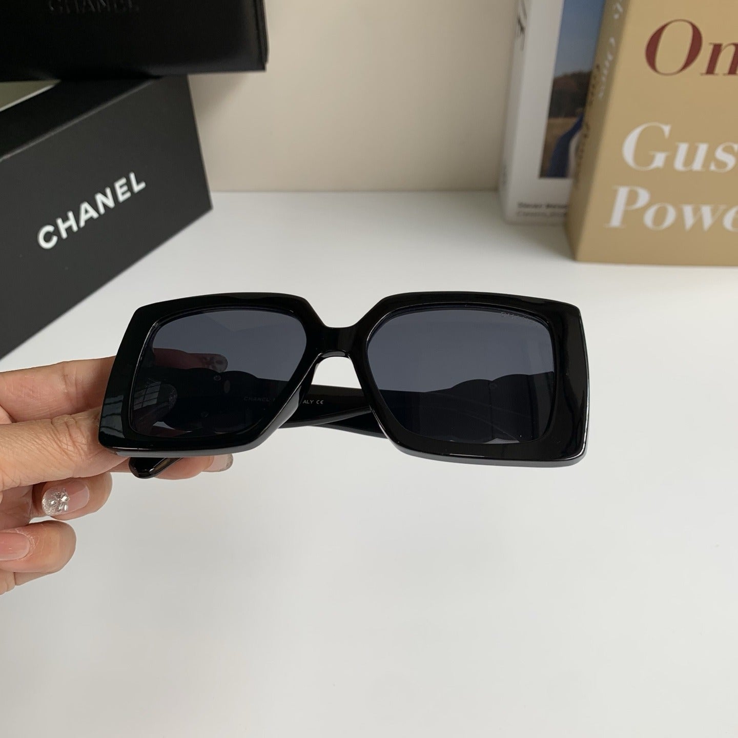 Chanel Logo Sunglasses