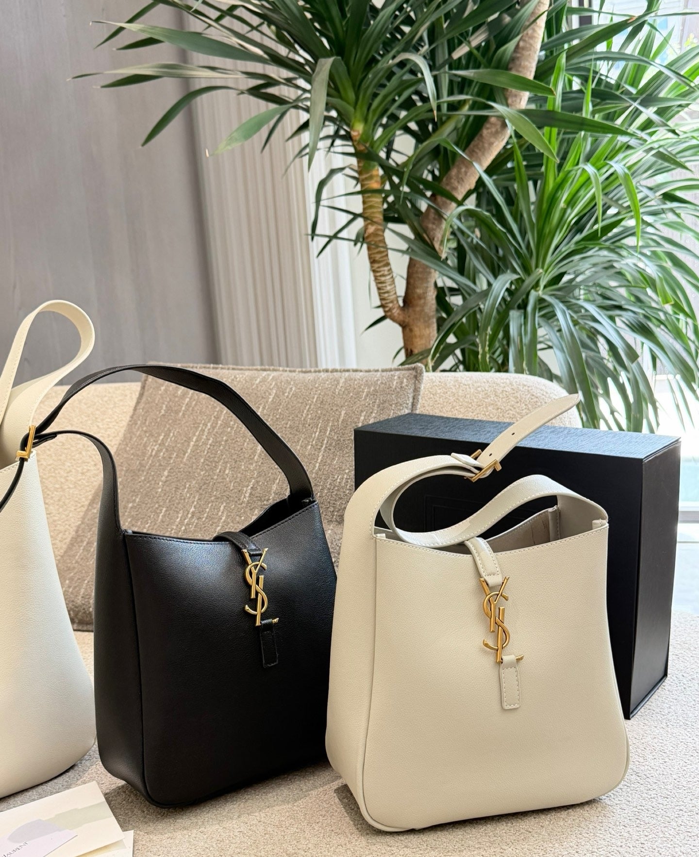 Saint Laurent Vintage-Finish Handbag