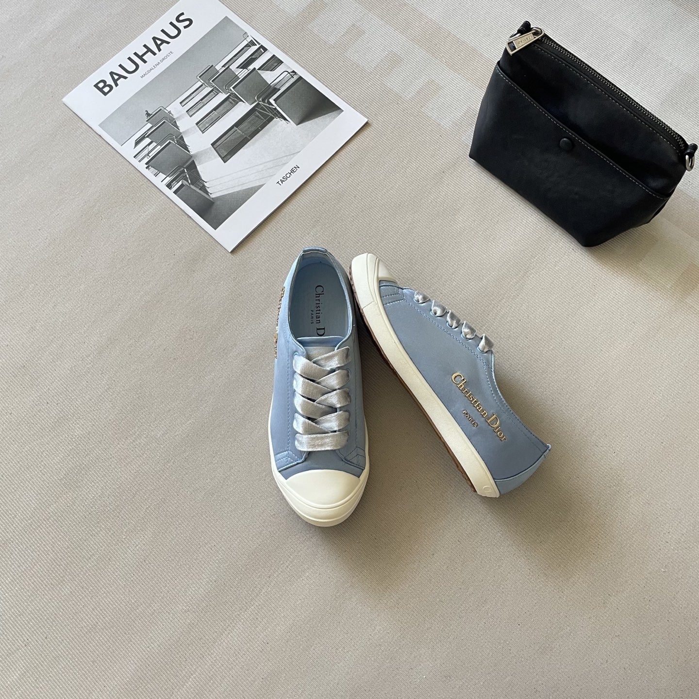 Dior Leather Logo Sneakers