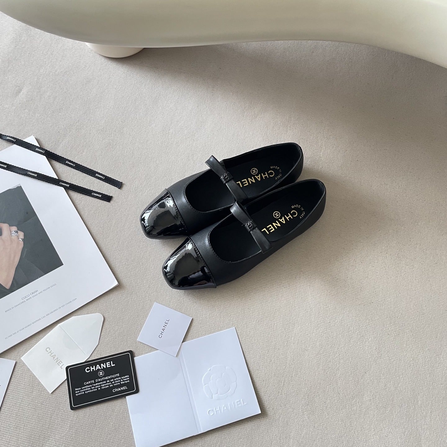 Chanel Leather Square Toe Shoes